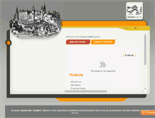 Tablet Screenshot of cracow-guide.eu